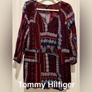 Tommy Hilfiger XL Tunic 3/4 Length Sleeve Top